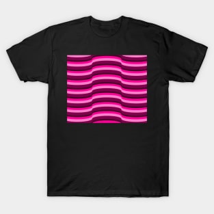 Op Art Magenta T-Shirt